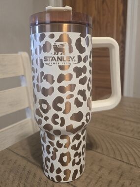 OG Stanley Magnolia Cream & Copper 40oz Engraved